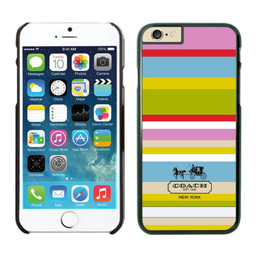 Coach Stripe Multicolor iPhone 6 Cases FAH | Women